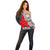 Georgia Independence Day Off Shoulder Sweater Holy Trinity Cathedral of Tbilisi - Wonder Print Shop