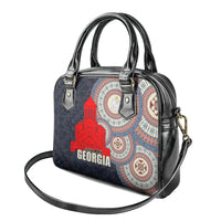 Georgia Independence Day Shoulder Handbag Holy Trinity Cathedral of Tbilisi