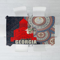 Georgia Independence Day Tablecloth Holy Trinity Cathedral of Tbilisi - Wonder Print Shop