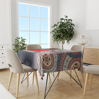 Georgia Independence Day Tablecloth Holy Trinity Cathedral of Tbilisi - Wonder Print Shop