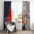 Georgia Independence Day Window Curtain Holy Trinity Cathedral of Tbilisi - Wonder Print Shop