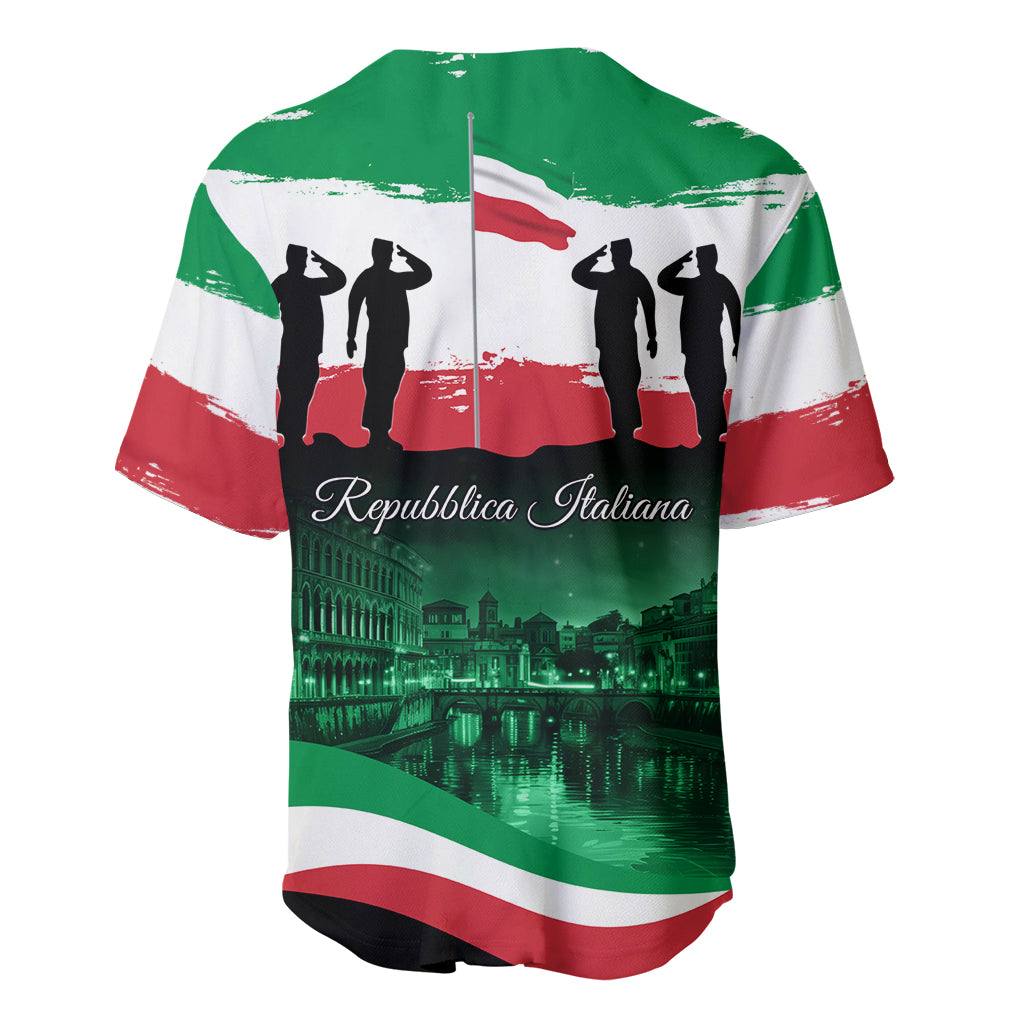 Italy Republic Day Baseball Jersey Festa della Repubblica - Wonder Print Shop
