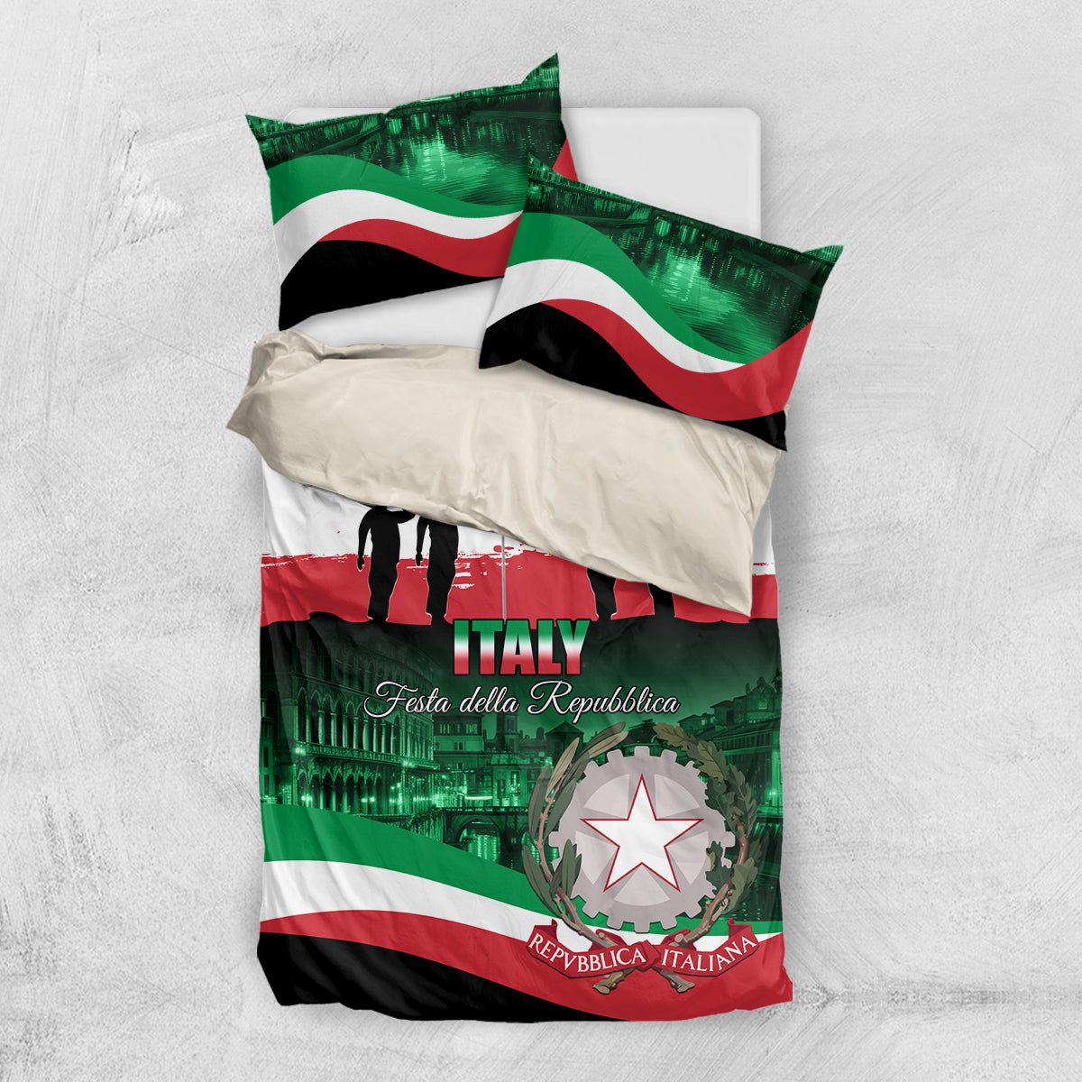 Italy Republic Day Bedding Set Festa della Repubblica - Wonder Print Shop