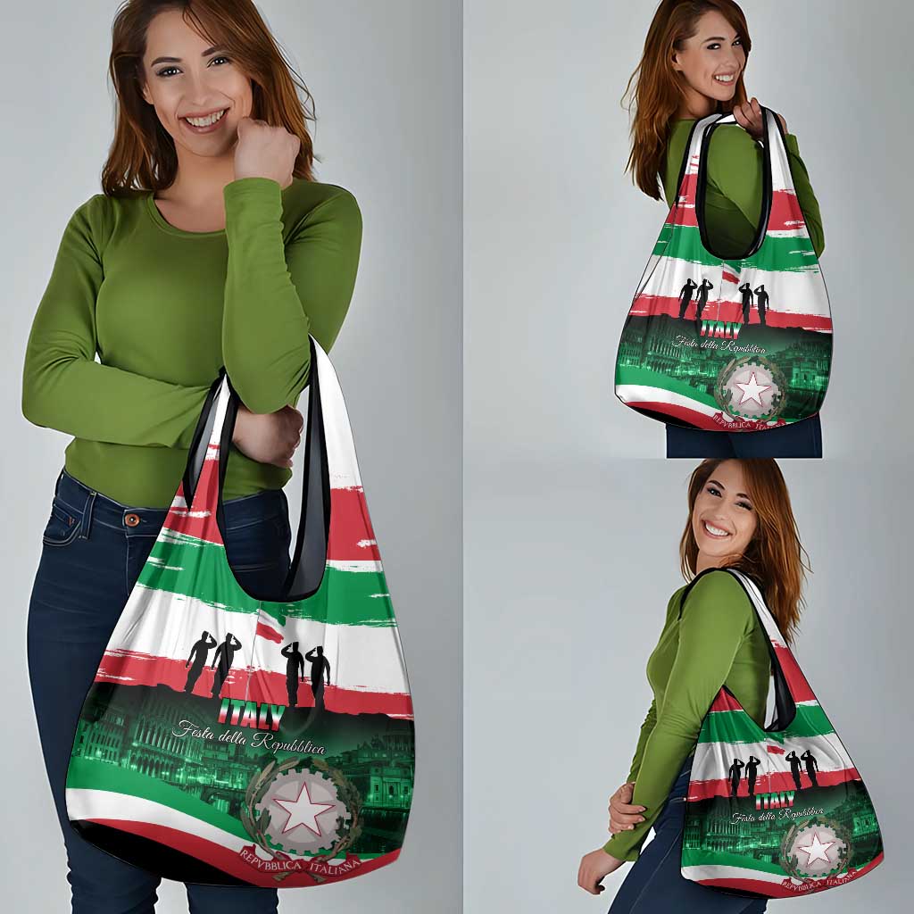 Italy Republic Day Grocery Bag Festa della Repubblica