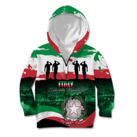 Italy Republic Day Kid Hoodie Festa della Repubblica - Wonder Print Shop