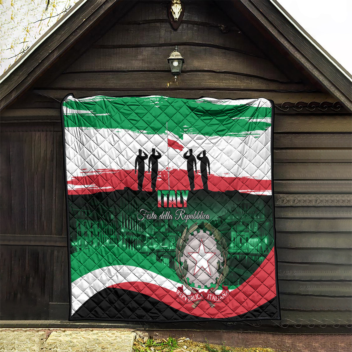 Italy Republic Day Quilt Festa della Repubblica - Wonder Print Shop