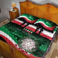 Italy Republic Day Quilt Bed Set Festa della Repubblica - Wonder Print Shop