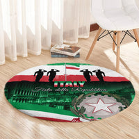 Italy Republic Day Round Carpet Festa della Repubblica