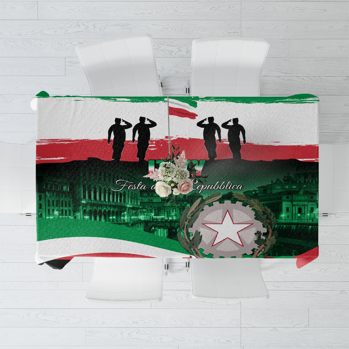 Italy Republic Day Tablecloth Festa della Repubblica - Wonder Print Shop