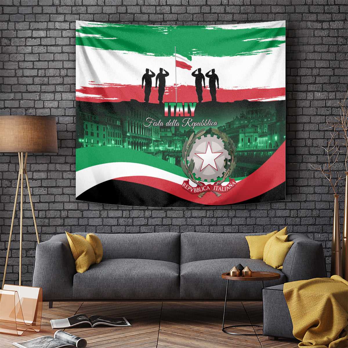 Italy Republic Day Tapestry Festa della Repubblica - Wonder Print Shop