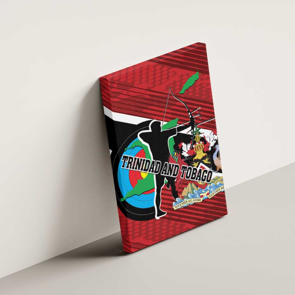 Trinidad and Tobago Archery Canvas Wall Art Archery On The Move