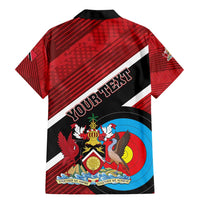 Personalized Trinidad and Tobago Archery Family Matching Mermaid Dress and Hawaiian Shirt Archery On The Move
