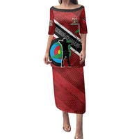 Personalized Trinidad and Tobago Archery Family Matching Puletasi and Hawaiian Shirt Archery On The Move