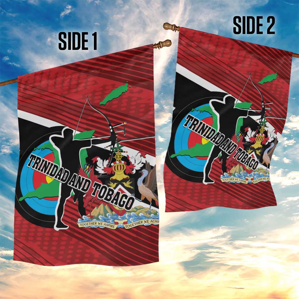 Trinidad and Tobago Archery Garden Flag Archery On The Move