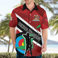 Personalized Trinidad and Tobago Archery Hawaiian Shirt Archery On The Move