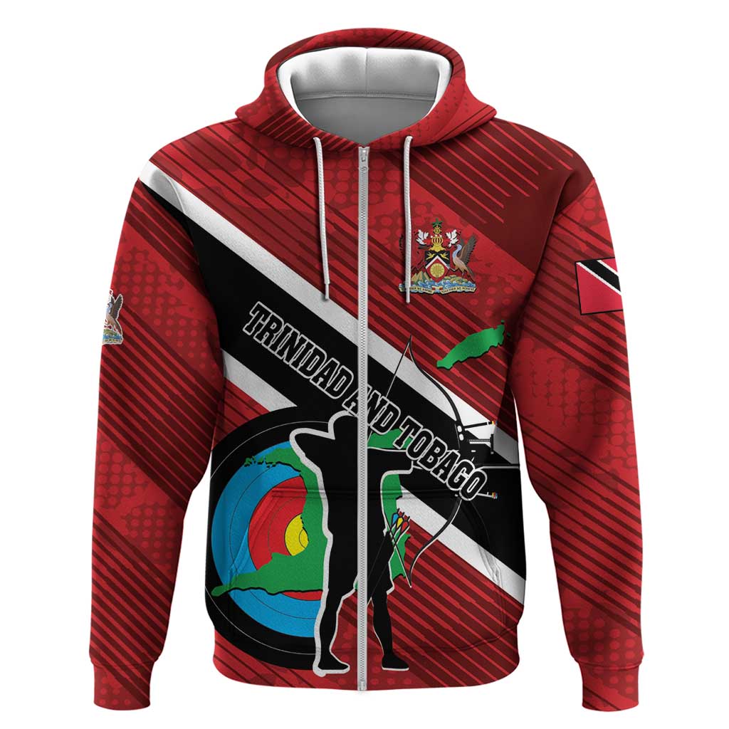 Personalized Trinidad and Tobago Archery Hoodie Archery On The Move