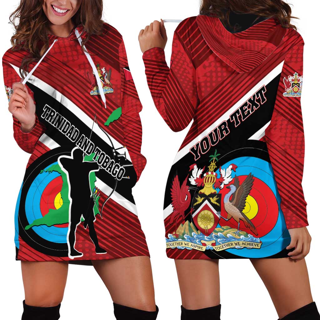 Personalized Trinidad and Tobago Archery Hoodie Dress Archery On The Move
