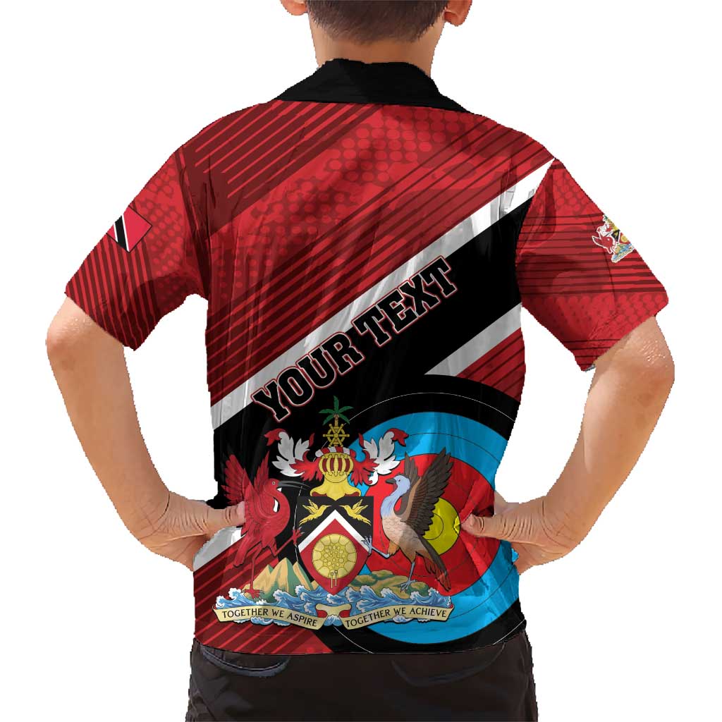 Personalized Trinidad and Tobago Archery Kid Hawaiian Shirt Archery On The Move