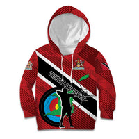 Personalized Trinidad and Tobago Archery Kid Hoodie Archery On The Move