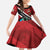 Personalized Trinidad and Tobago Archery Kid Short Sleeve Dress Archery On The Move