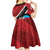 Personalized Trinidad and Tobago Archery Kid Short Sleeve Dress Archery On The Move