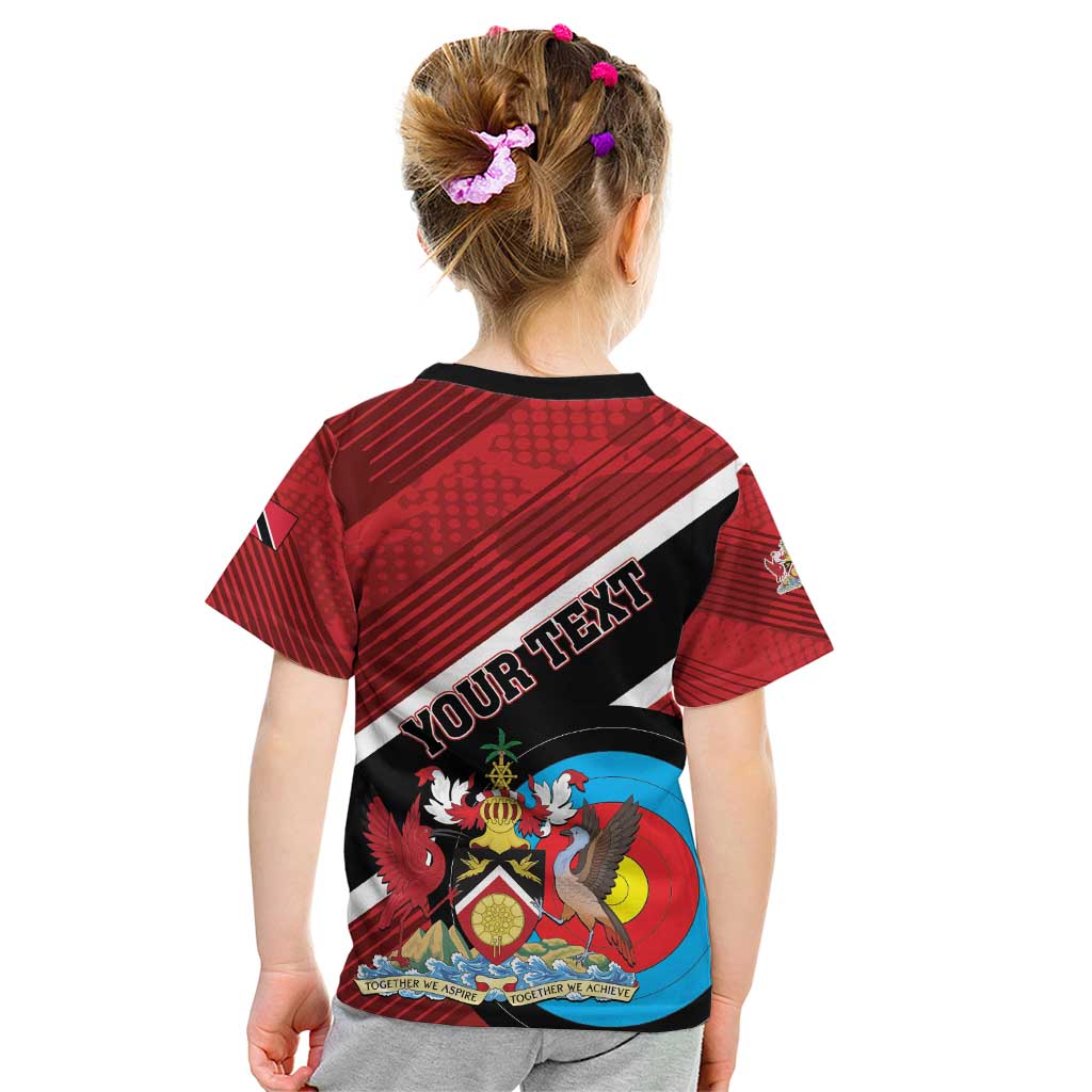 Personalized Trinidad and Tobago Archery Kid T Shirt Archery On The Move