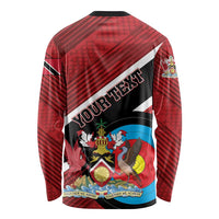 Personalized Trinidad and Tobago Archery Long Sleeve Shirt Archery On The Move