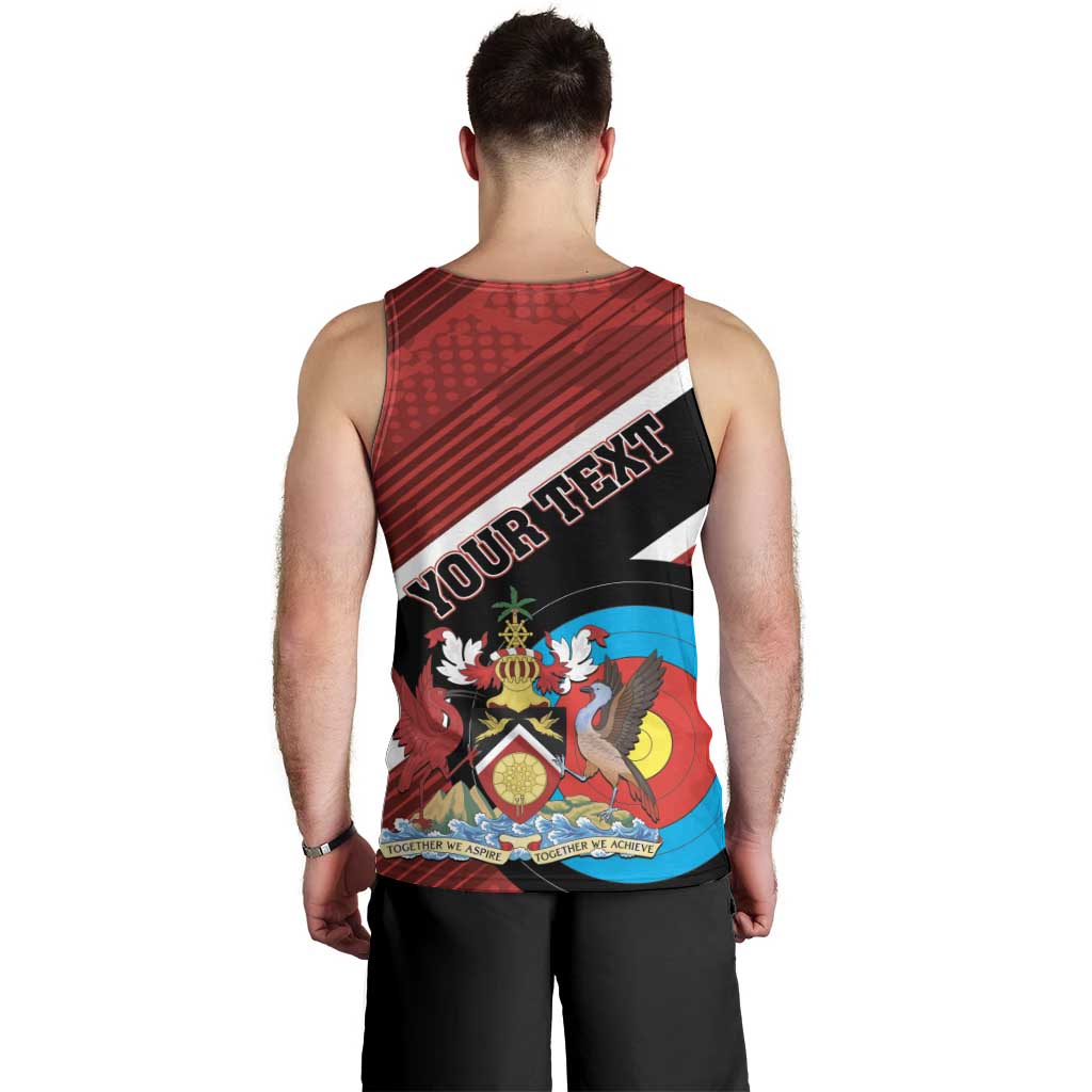Personalized Trinidad and Tobago Archery Men Tank Top Archery On The Move