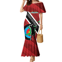 Personalized Trinidad and Tobago Archery Mermaid Dress Archery On The Move