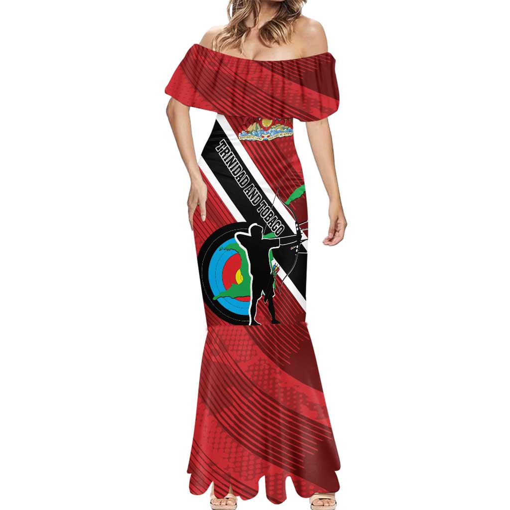 Personalized Trinidad and Tobago Archery Mermaid Dress Archery On The Move