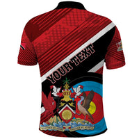 Personalized Trinidad and Tobago Archery Polo Shirt Archery On The Move