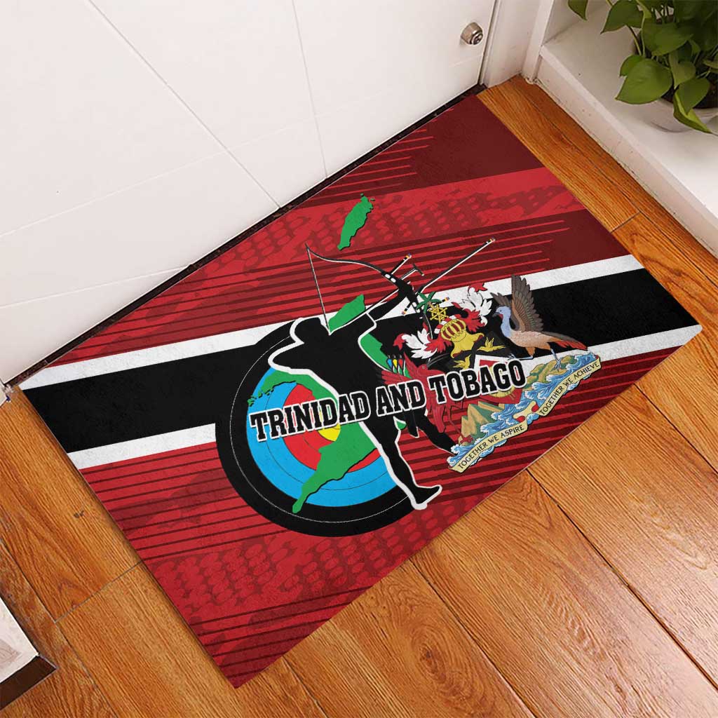 Trinidad and Tobago Archery Rubber Doormat Archery On The Move