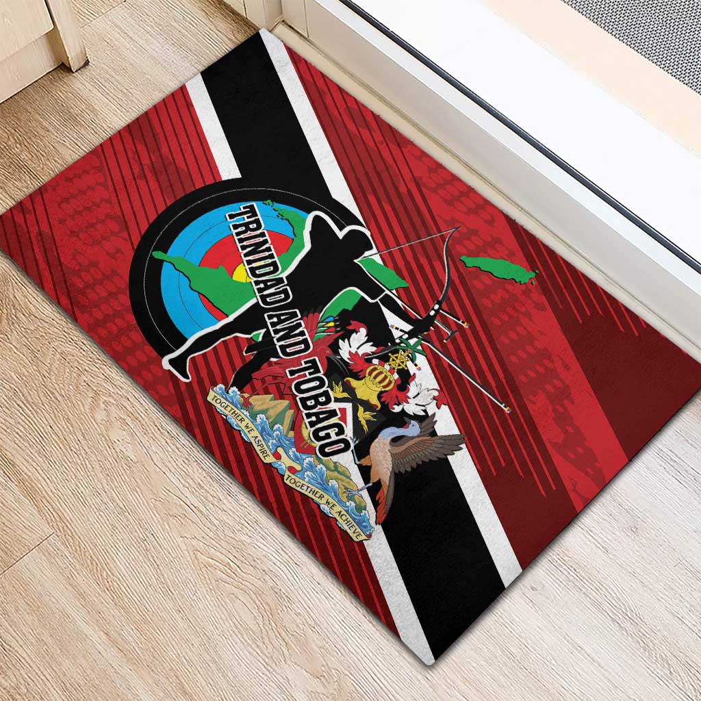 Trinidad and Tobago Archery Rubber Doormat Archery On The Move