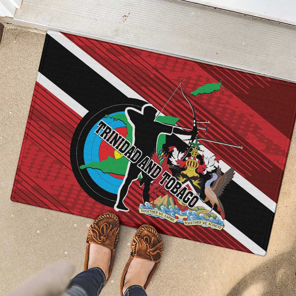 Trinidad and Tobago Archery Rubber Doormat Archery On The Move