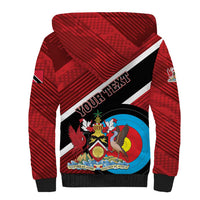 Personalized Trinidad and Tobago Archery Sherpa Hoodie Archery On The Move