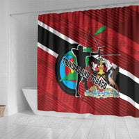 Trinidad and Tobago Archery Shower Curtain Archery On The Move
