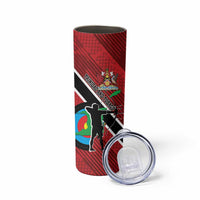 Personalized Trinidad and Tobago Archery Skinny Tumbler Archery On The Move