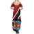 Personalized Trinidad and Tobago Archery Summer Maxi Dress Archery On The Move