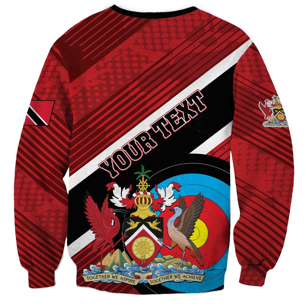 Personalized Trinidad and Tobago Archery Sweatshirt Archery On The Move