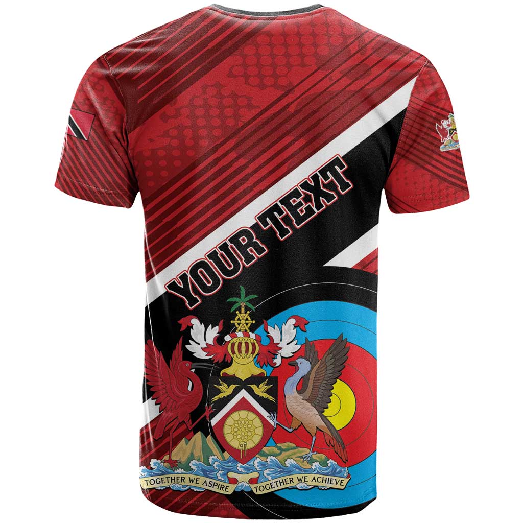 Personalized Trinidad and Tobago Archery T Shirt Archery On The Move