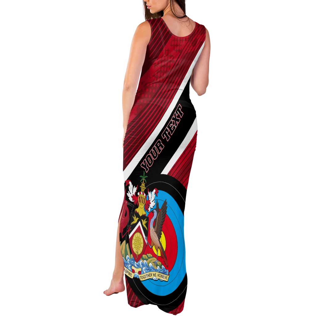 Personalized Trinidad and Tobago Archery Tank Maxi Dress Archery On The Move