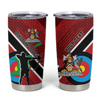 Personalized Trinidad and Tobago Archery Tumbler Cup Archery On The Move