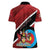 Personalized Trinidad and Tobago Archery Women Polo Shirt Archery On The Move