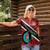 Personalized Trinidad and Tobago Archery Women Polo Shirt Archery On The Move