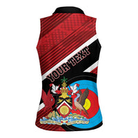 Personalized Trinidad and Tobago Archery Women Sleeveless Polo Shirt Archery On The Move