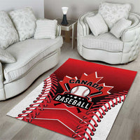 Canada Baseball Area Rug Go Champion The Maple Leaf