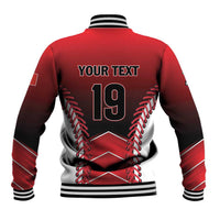 Custom Canada Baseball Baseball Jacket Go Champion The Maple Leaf