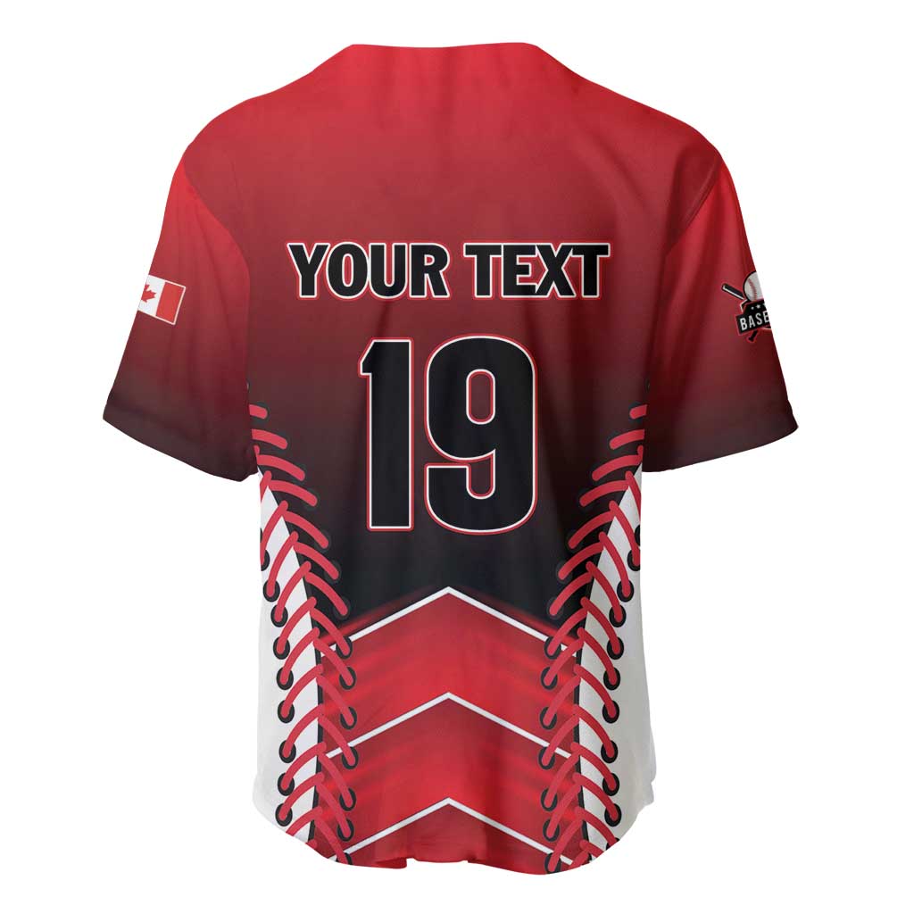 Custom Canada Baseball Baseball Jersey Go Champion The Maple Leaf