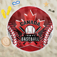 Canada Baseball Beach Blanket Go Champion The Maple Leaf