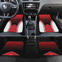Canada Baseball Car Mats Go Champion The Maple Leaf
